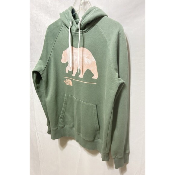 The North Face Womens Medium Sweatshirt Peach Bear Graphic - Picture 7 of 11